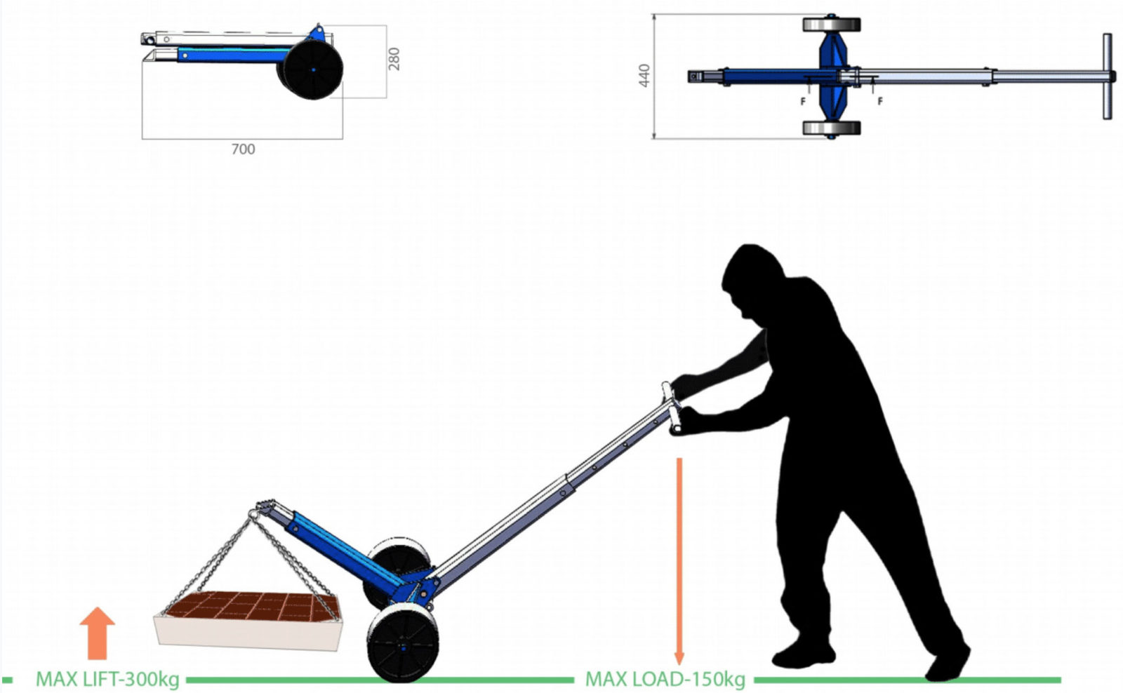 Lifting Crane Advanced Traffic Supplies